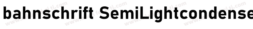 bahnschrift SemiLightcondensed字体转换